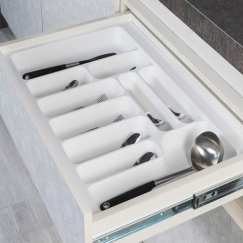 Cutlery Tray 490x490 White | STARAX